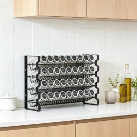 Spice Rack Organizer for Cabinet (18x11"), Seasoning Organizer Set with 36 Jars, Labels & Funnel - default title