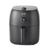 8 Qt Air Fryer, Black - Automatic Shutoff