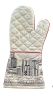 Embroidered Denver Skyline Oven Mitten - Default Title