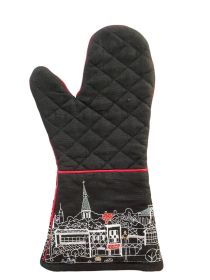 Embroidered Annapolis Skyline Oven Mitten - Default Title