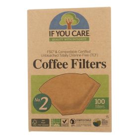 If You Care Coffee Filters Lbs.2 Cone - Case Of 12 - 100 Count - Default