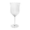 Colette 15-Ounce Scalloped Red Wine Glass, Clear - 1 Pack