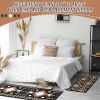 3 Pcs Aztec Western Kitchen Rugs and Mats Set Boho Farmhouse Non Slip Rug Geometric Waterproof Floor Mat Aztec Western Decor for Kitchen Home Entryway