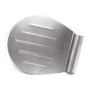 Pizza Round Spatula 10.8 Inches Stainless Steel Peel Shovel Turner Cake Lifter Tray Pan Baking Tool - stainless steel