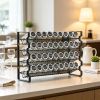 Spice Rack Organizer for Cabinet (18x11"), Seasoning Organizer Set with 36 Jars, Labels & Funnel - default title