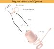 Personal Size Blender;  Portable Blender;  Battery Powered USB Blender  - pink