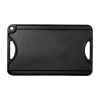 Reversible Grill/Griddle, 14x8.5 inch Pre-Seasoned Cast Iron Griddle, Portable Rectangular Pan with Handle, Family Cookware for Indoor/Outdoor Stove T
