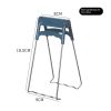 1pc Stainless Steel Gripper Clip; Bowl Plate Pot Pan Dish Clip; Foldable Anti-scalding Tray-lifter Pot Holder Kitchen Tool - Dark Blue - Take Bowl Cli