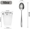 200pcs Silver Disposable Plastic Cups 10 oz Clear Plastic Cups Old Fashioned Tumblers Silver Rim Cup Disposable Elegant Silver Wine Glasses Cocktail C