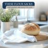 Flour Sack Towels & Kitchen Towel Set 20 Pc - Premium Cotton Tea Towels for Bread Baking, Super Absorbent Dish Cloths for Washing Dishes, Multipurpose
