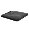 Pot Holders, Heat Resistant to 500 Fahrenheit with Ribbed Soft Anti-Slip Silicone Strips, 100% Cotton 9.06 x 8.98 inch Hot Pads with 2 No-Marks Hooks,