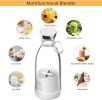 Personal Size Blender;  Portable Blender;  Battery Powered USB Blender  - white