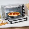 Crisp 'N Bake PRO 6-Slice Air Fryer Toaster Oven with Basket, Pan, Rack Tray, Stainless Steel - 1 Pack
