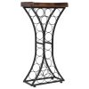 15 Bottle Wine Rack, Freestanding Floor Wine Holder Stand Liquor Cabinet with Wood Tabletop, Easy Assembly Floor Storage Rack, For Home Bar Kitchen Li