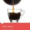 12-Cup Drip Coffee Maker with Custom Brew Strength, Black - 1 Pack