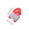 1PC Stainless Steel Pot Spoon Holder; Anti-Scald Silicone Grip Pot Clip Holder For Spoon; Kitchenware Bowl Clip; Cooking Utensils Tools; - Red