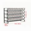 Spice Rack Organizer for Cabinet (18x11"), Seasoning Organizer Set with 36 Jars, Labels & Funnel - default title