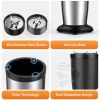 TENKER 850W Personal Blender with Cups for Shakes and Smoothies Meat Fruit Grinding Chopping Blending - Silver+Black