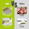12 In 1 Vegetable Chopper with Container Kitchen Food Slicer Dicer Grater Peeler Egg Separator Hand Protector for Onion Salad Potato GPCT2055Pro - Pro