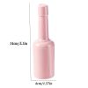 1pc Stainless Steel Peeling Knife, Multifunctional Grater, Fruit Peeler, Three-blade Melon Fruit Potato Planer, Kitchen Accessories - Pink