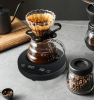Multifunctional coffee electronic scale. LED 53x22.5mm Electronic balance scale Kitchen baking scale quantity coffee timing scale - PSK65