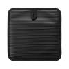 Pot Holders, Heat Resistant to 500 Fahrenheit with Ribbed Soft Anti-Slip Silicone Strips, 100% Cotton 9.06 x 8.98 inch Hot Pads with 2 No-Marks Hooks,