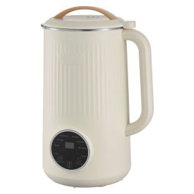 8-in-1 Nut Milk Maker, 34 oz Soy Milk Maker with 180W Blending, for Homemade Oat, Nut, Soy, Juice, Milkshake, Rice Cereal